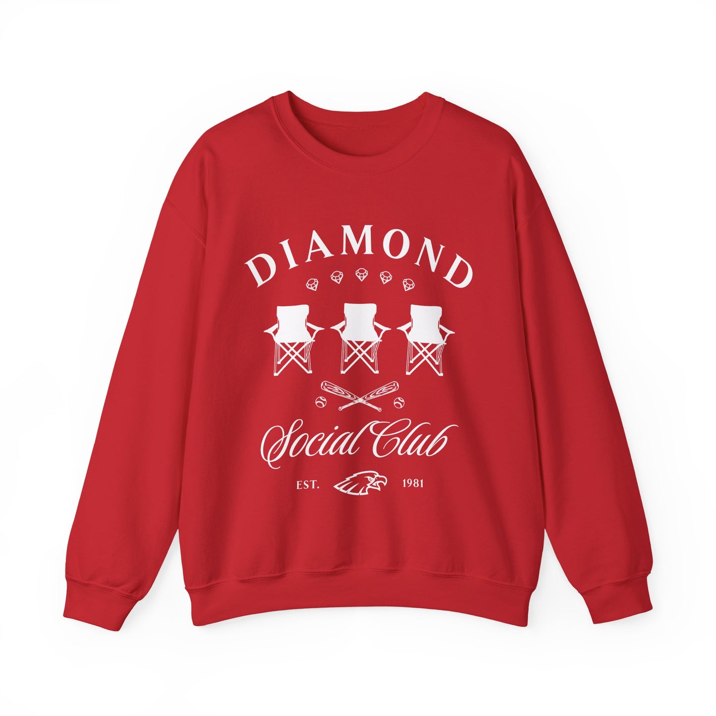 Diamond Social Club Sweatshirt - Oak Ridge High School Baseball Team
