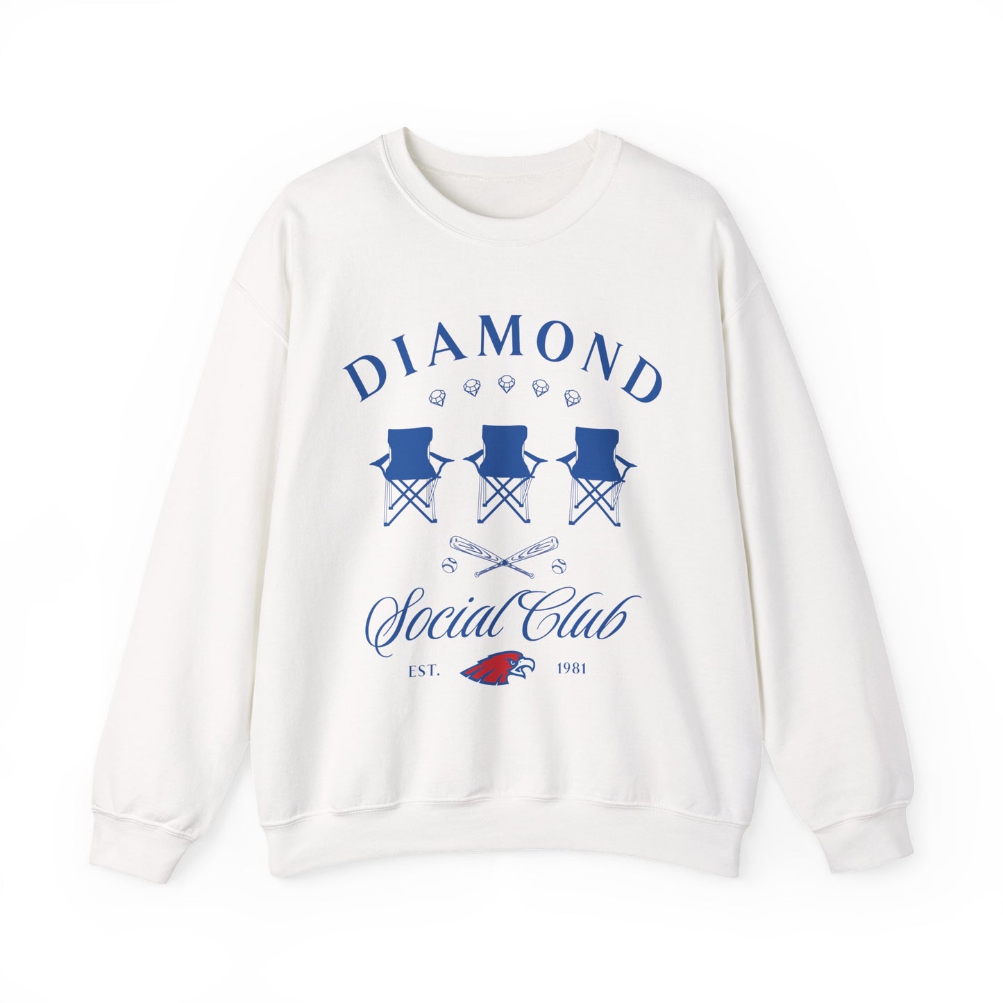 Diamond Social Club Sweatshirt - Oak Ridge High School Baseball Team