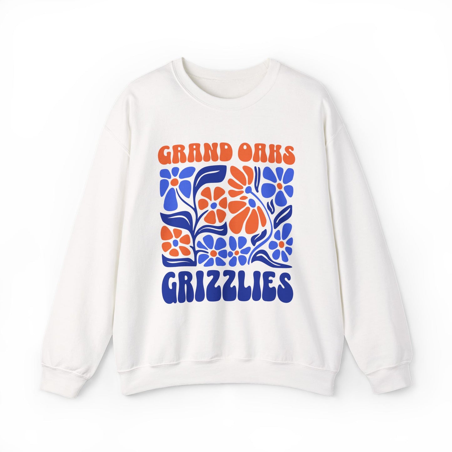Boho Floral Grand Oaks Grizzlies Sweatshirt