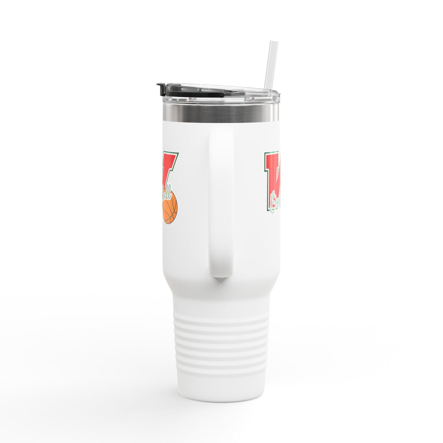The Woodlands Basketball 40 oz Insulated Travel Mug – Hydrate Like a Highlander