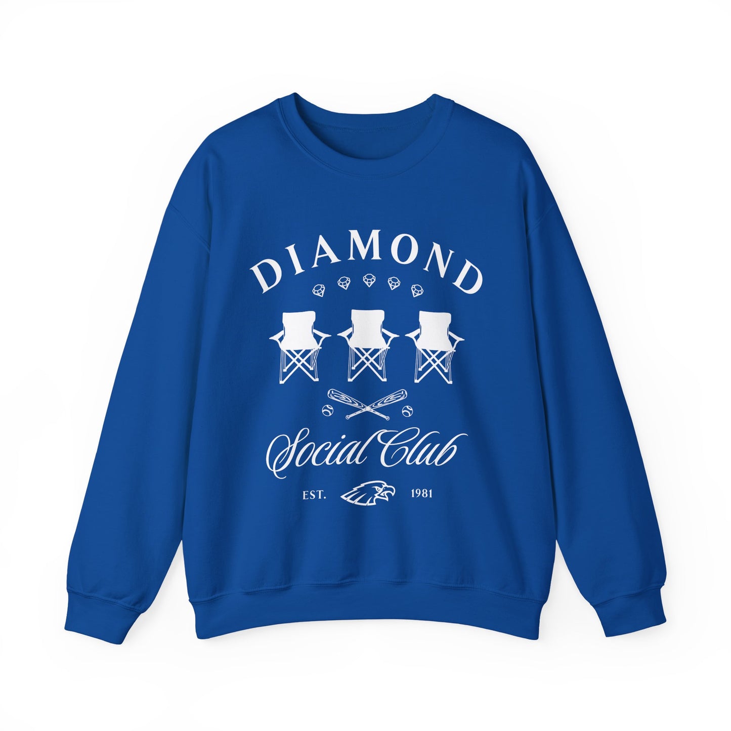 Diamond Social Club Sweatshirt - Oak Ridge High School Baseball Team