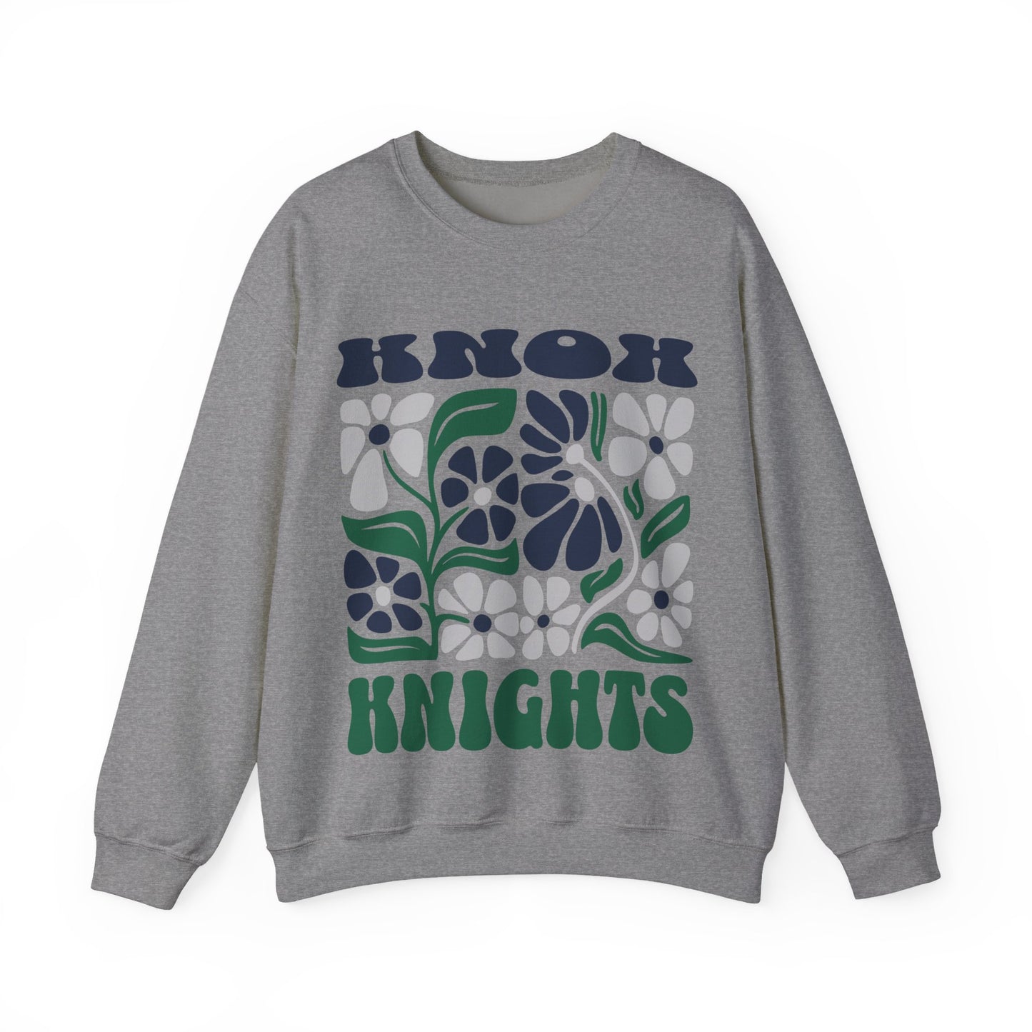 Boho Floral Knox Knights Sweatshirt