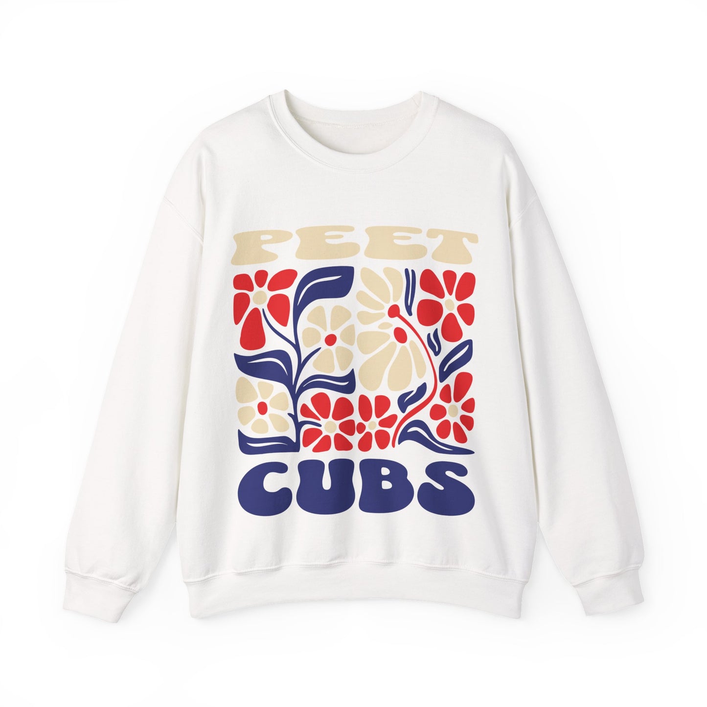 Boho Floral Peet Junior High Cubs Sweatshirt