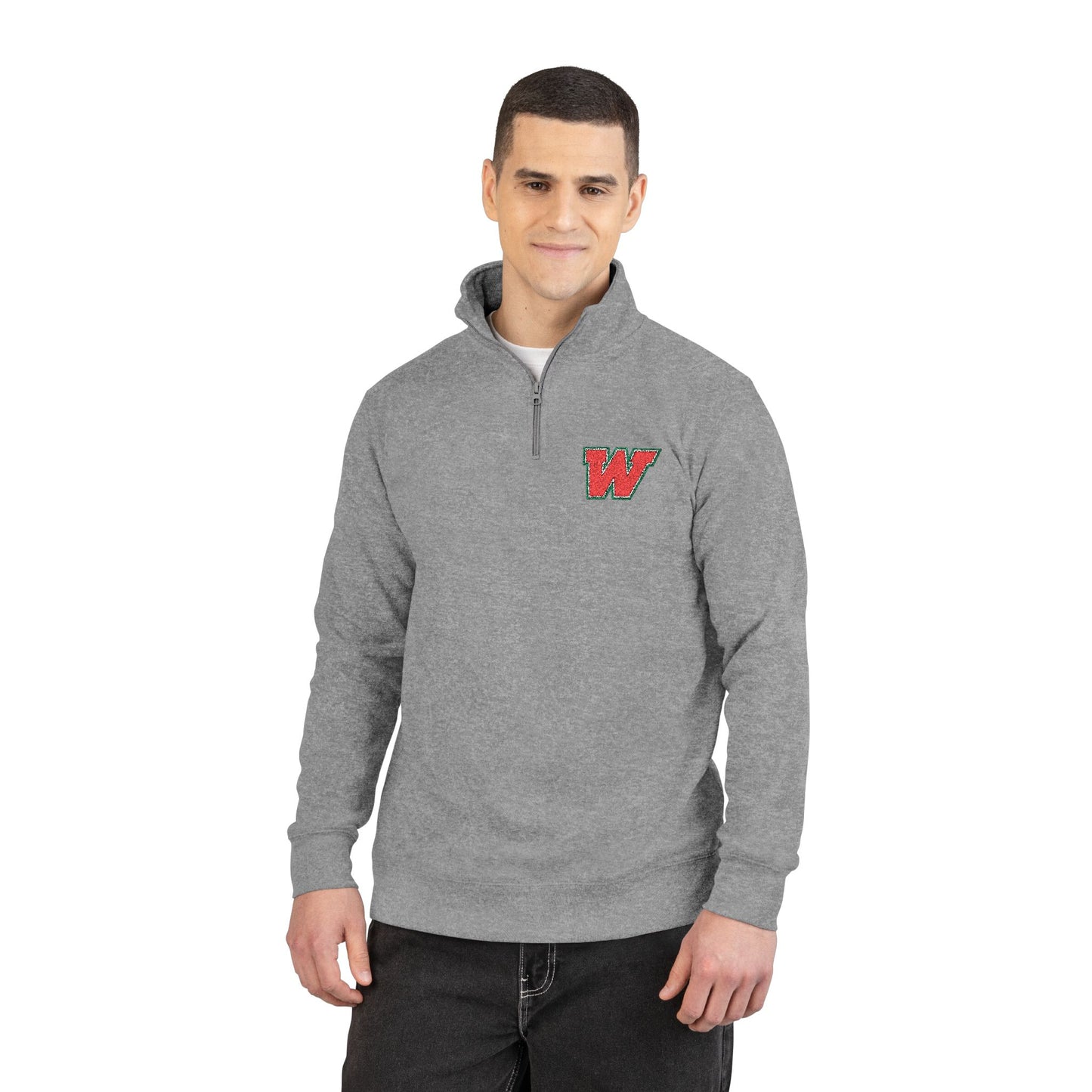 The Woodlands High School Embroidered Fleece Pullover