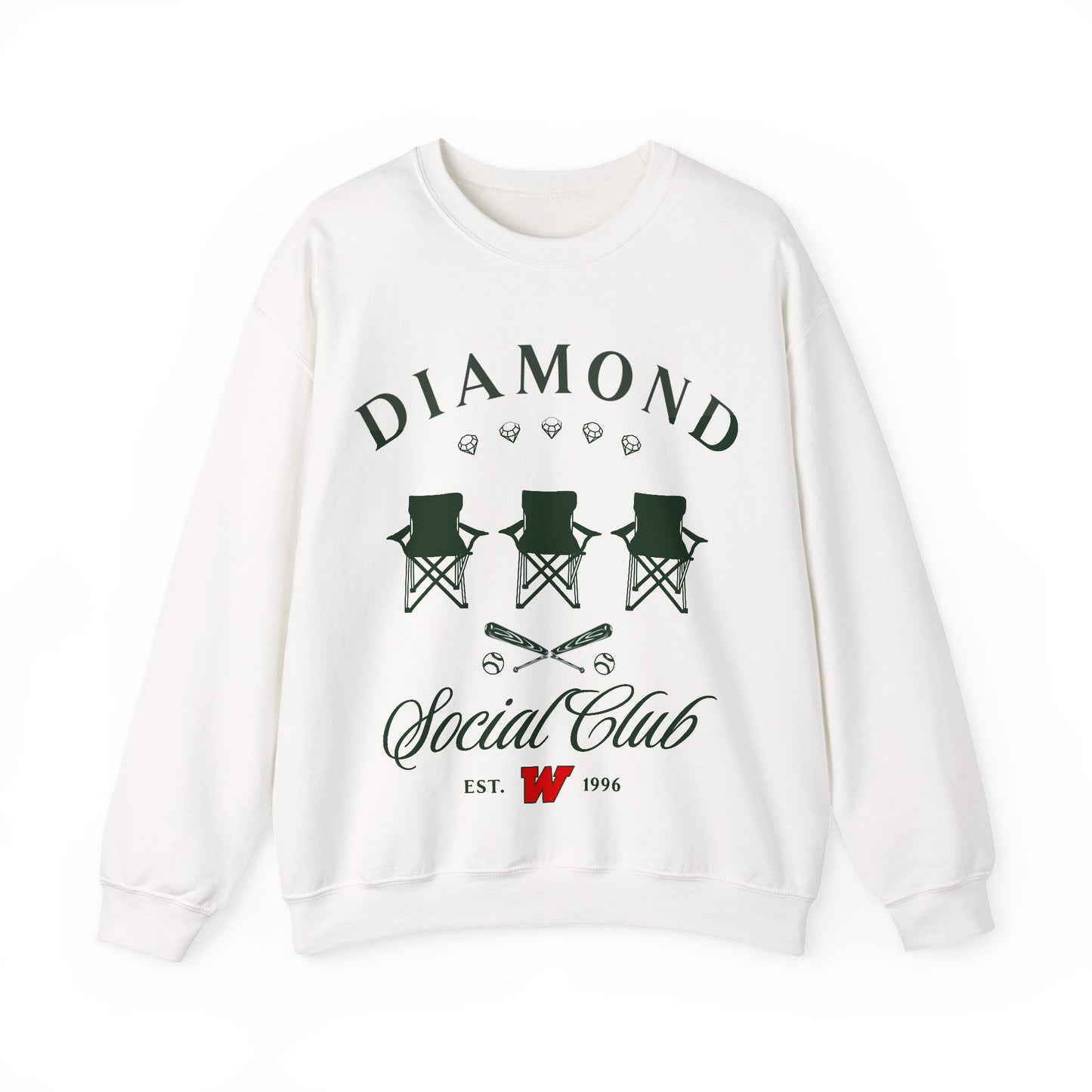Diamond Social Club Sweatshirt – The Woodlands High School Baseball Team