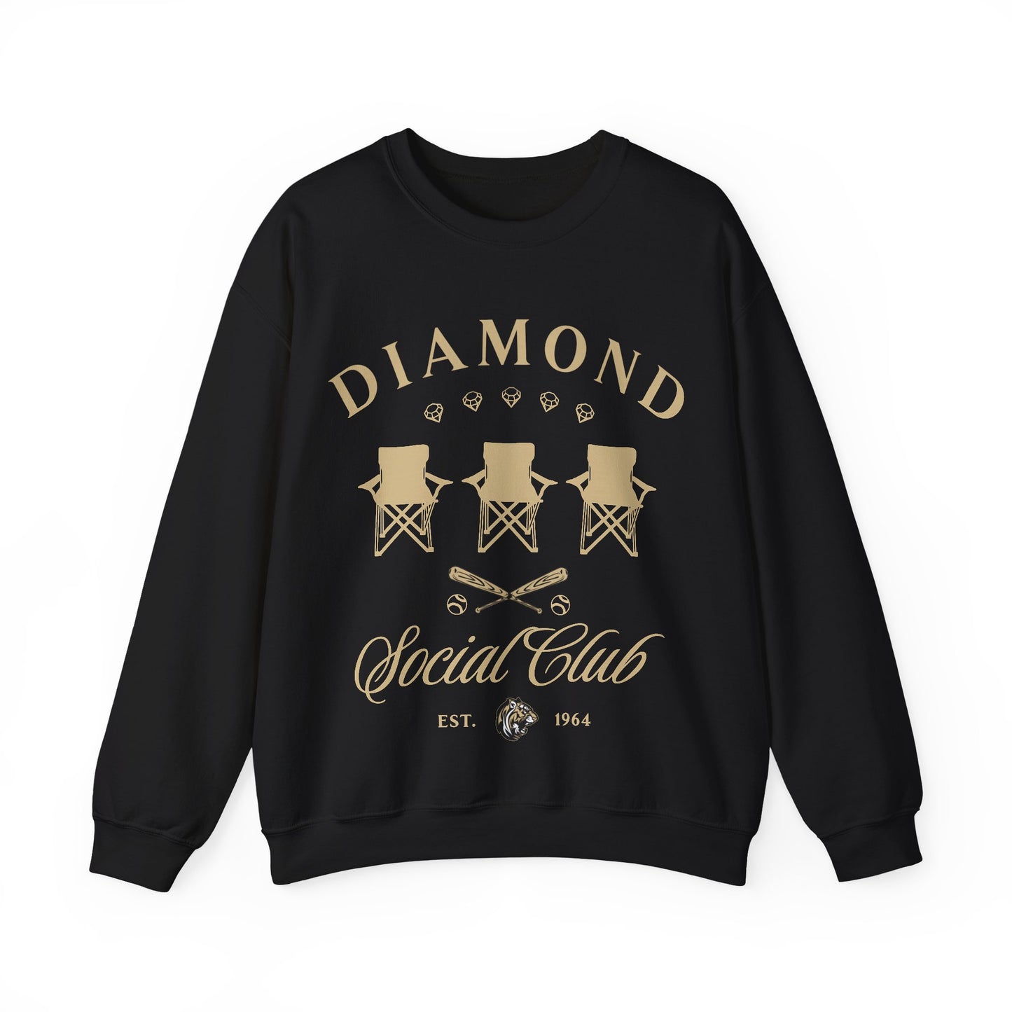 Diamond Social Club Sweatshirt - Conroe High School Baseball Team