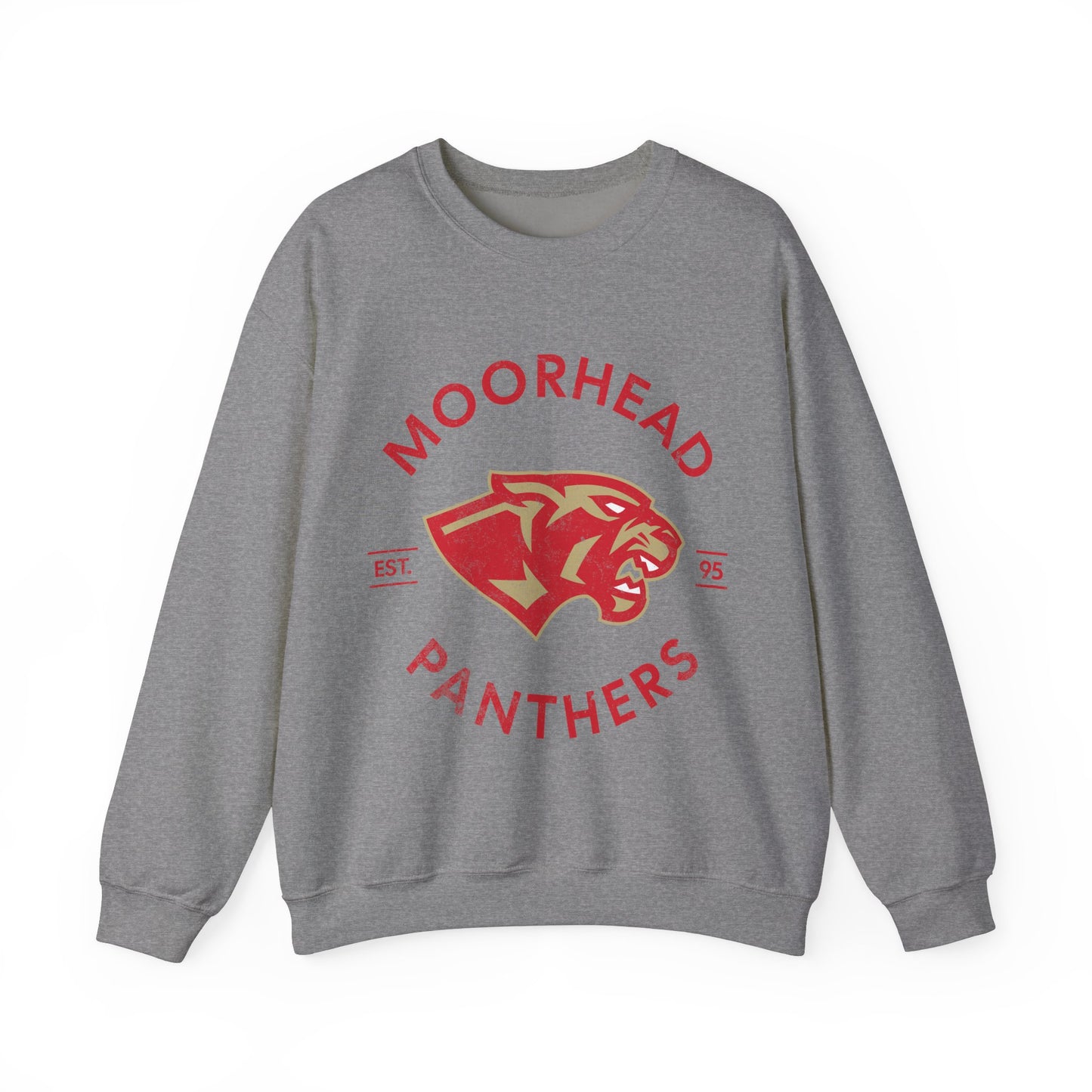 Moorhead Panthers Circle Sweatshirt