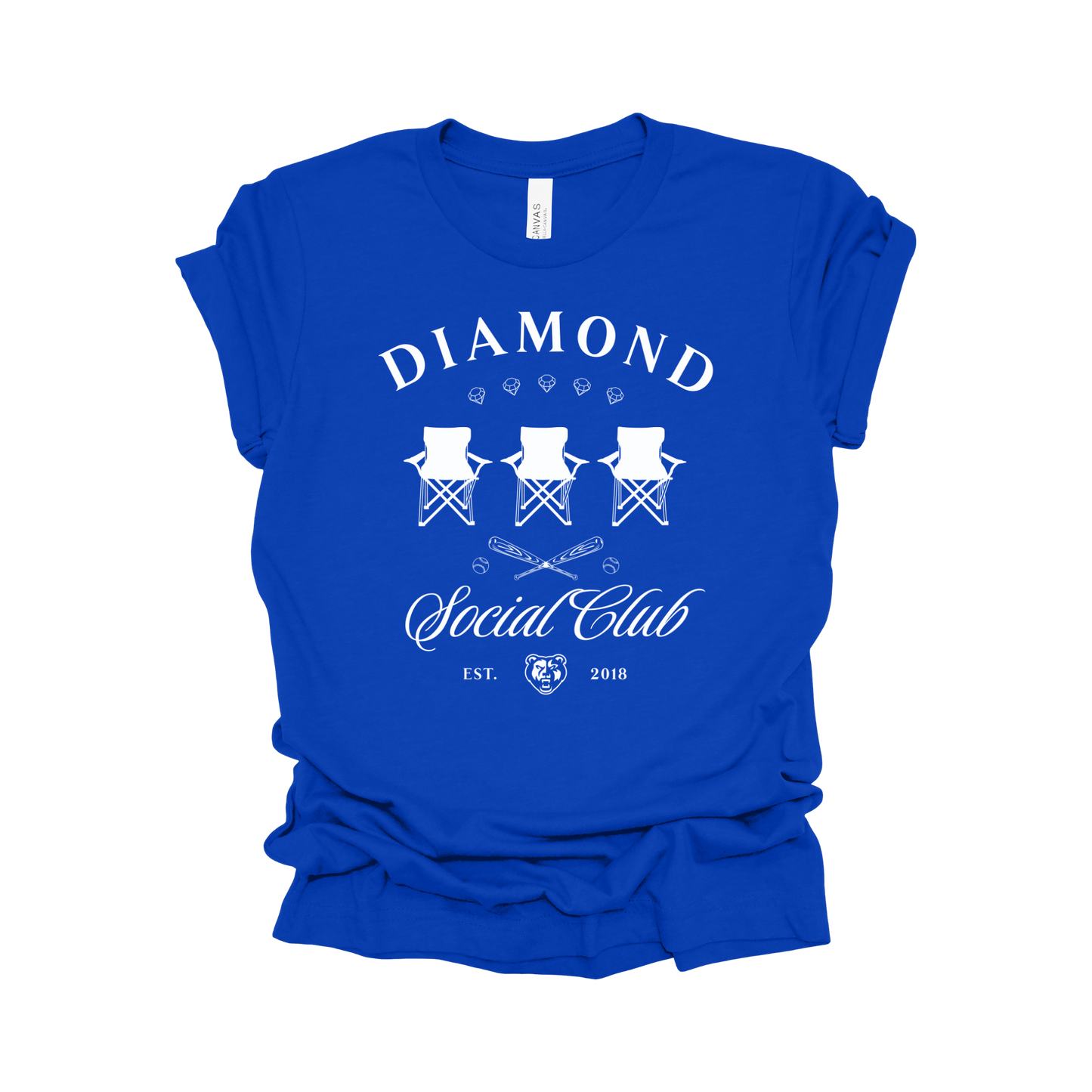 Diamond Social Club Tee – Grand Oaks High School Baseball Team