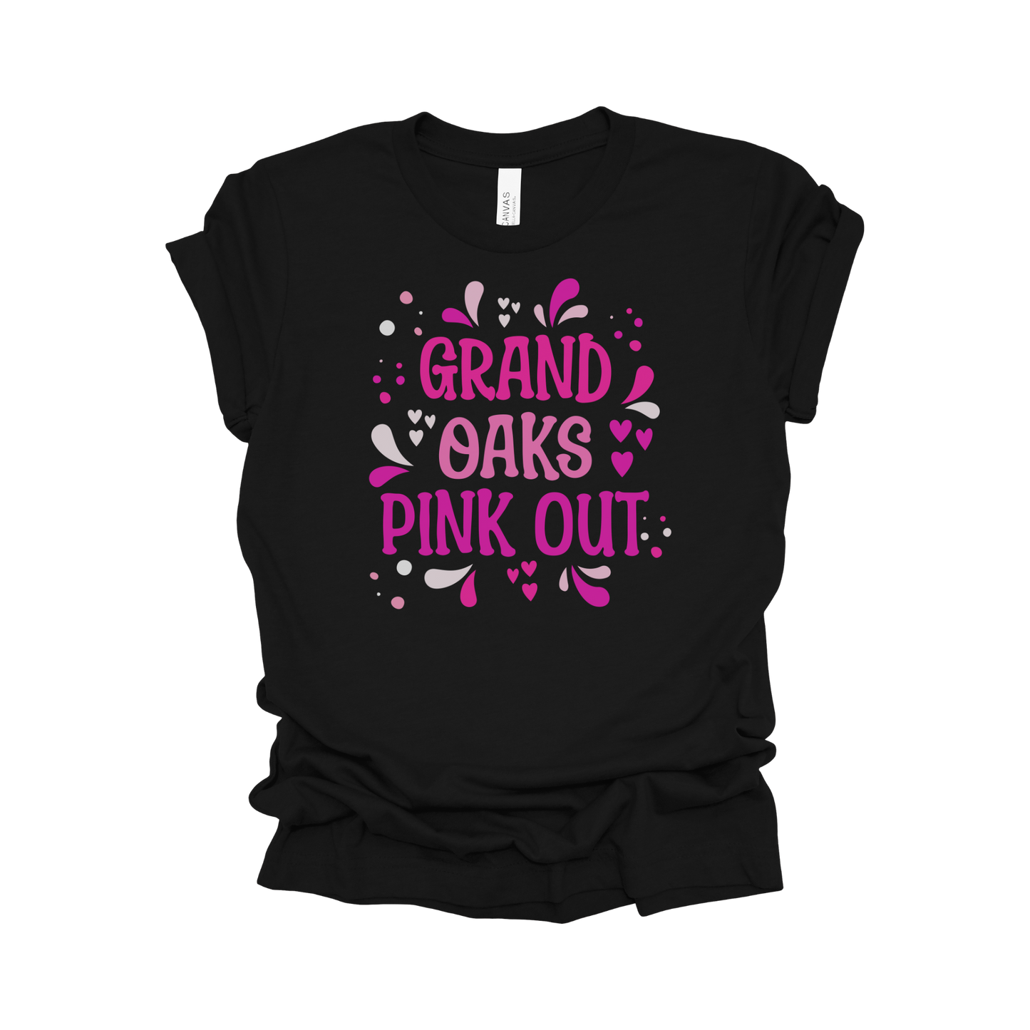Grand Oaks Pink Out T-Shirt – Bright & Bold Spirit Wear