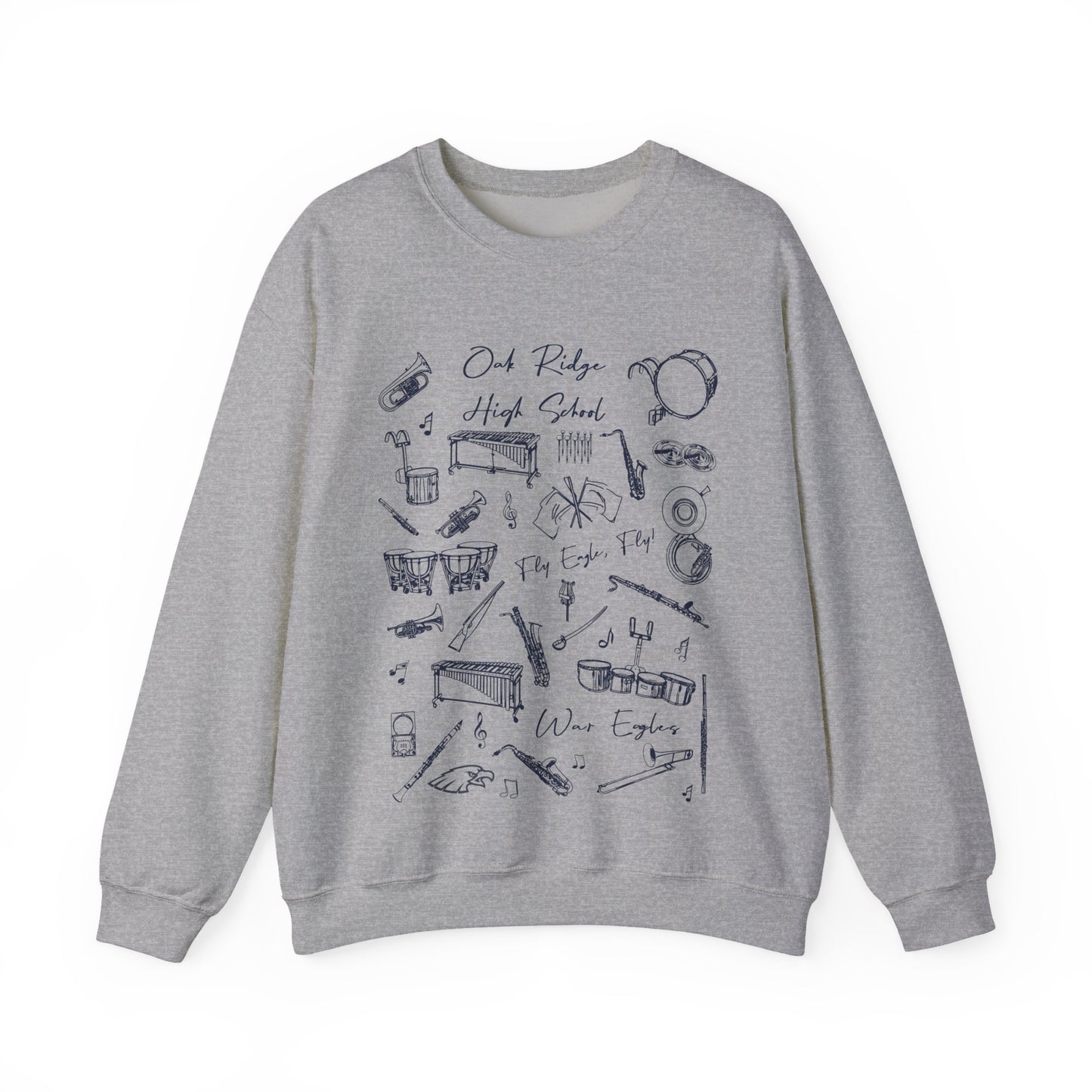 Oak Ridge Marching Band Sweatshirt - The War Eagle Waltz