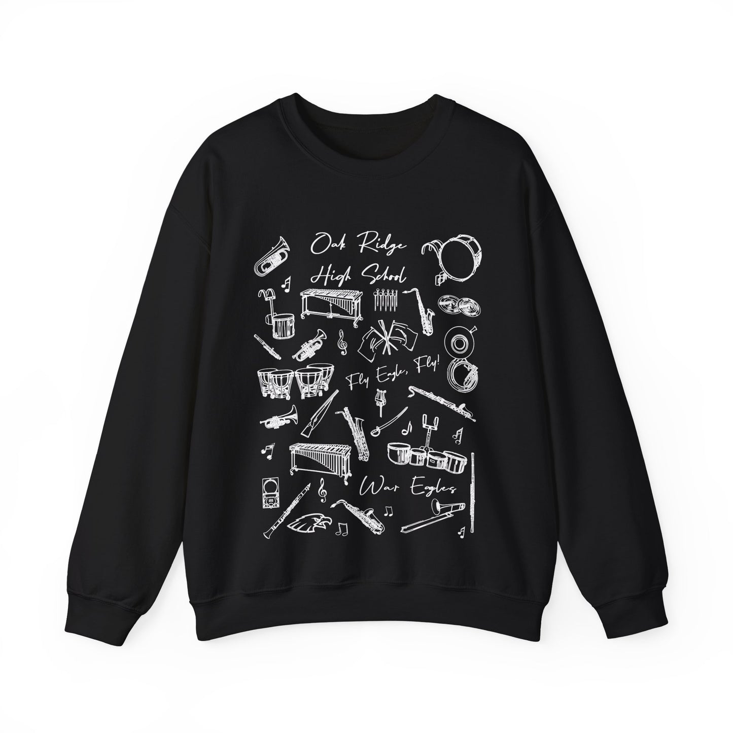 Oak Ridge Marching Band Sweatshirt - The War Eagle Waltz