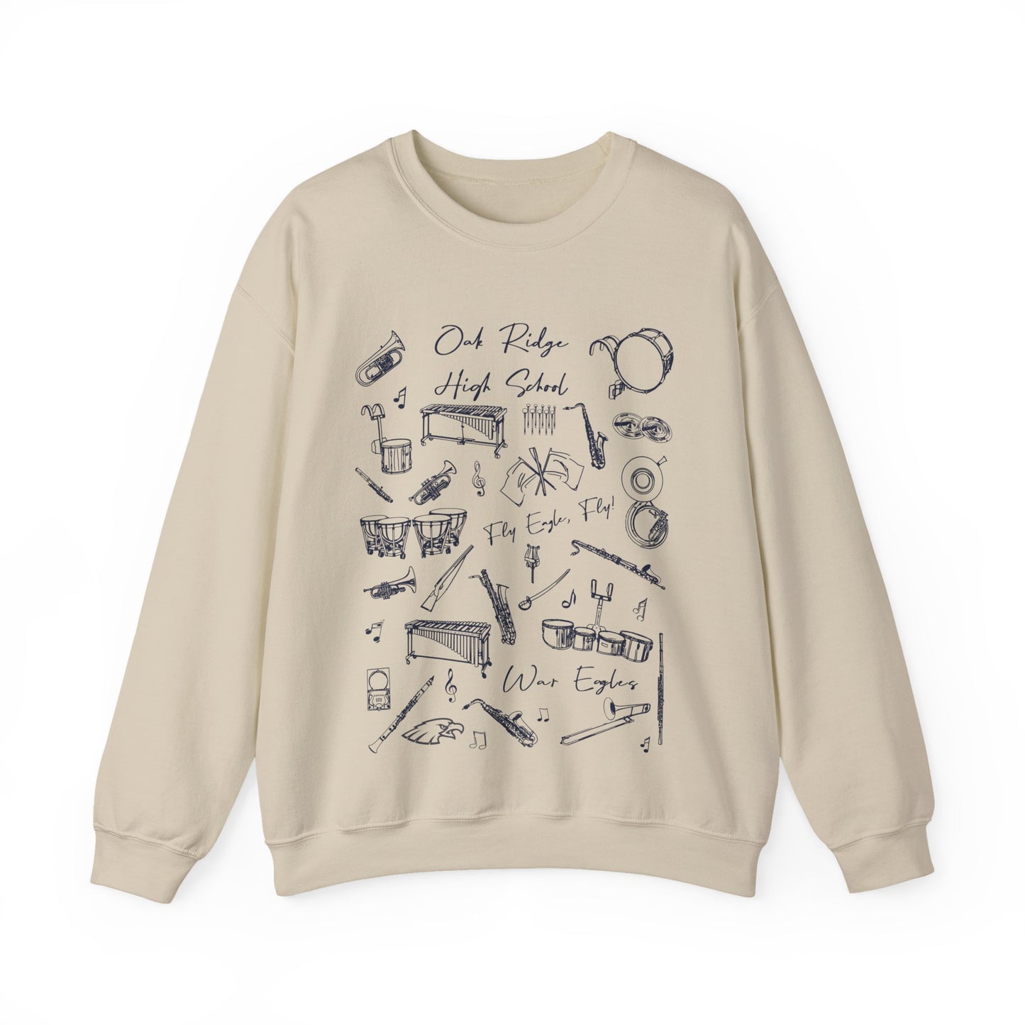 Oak Ridge Marching Band Sweatshirt - The War Eagle Waltz