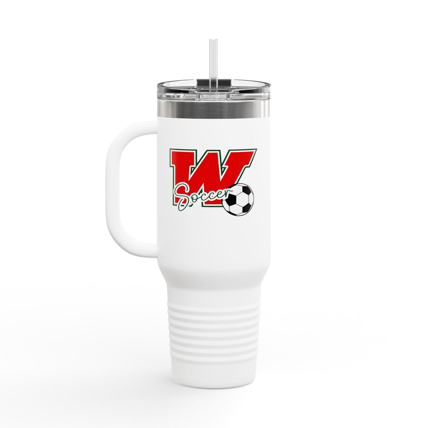 The Woodlands Soccer 40 oz Insulated Travel Mug – Fueled for the Field