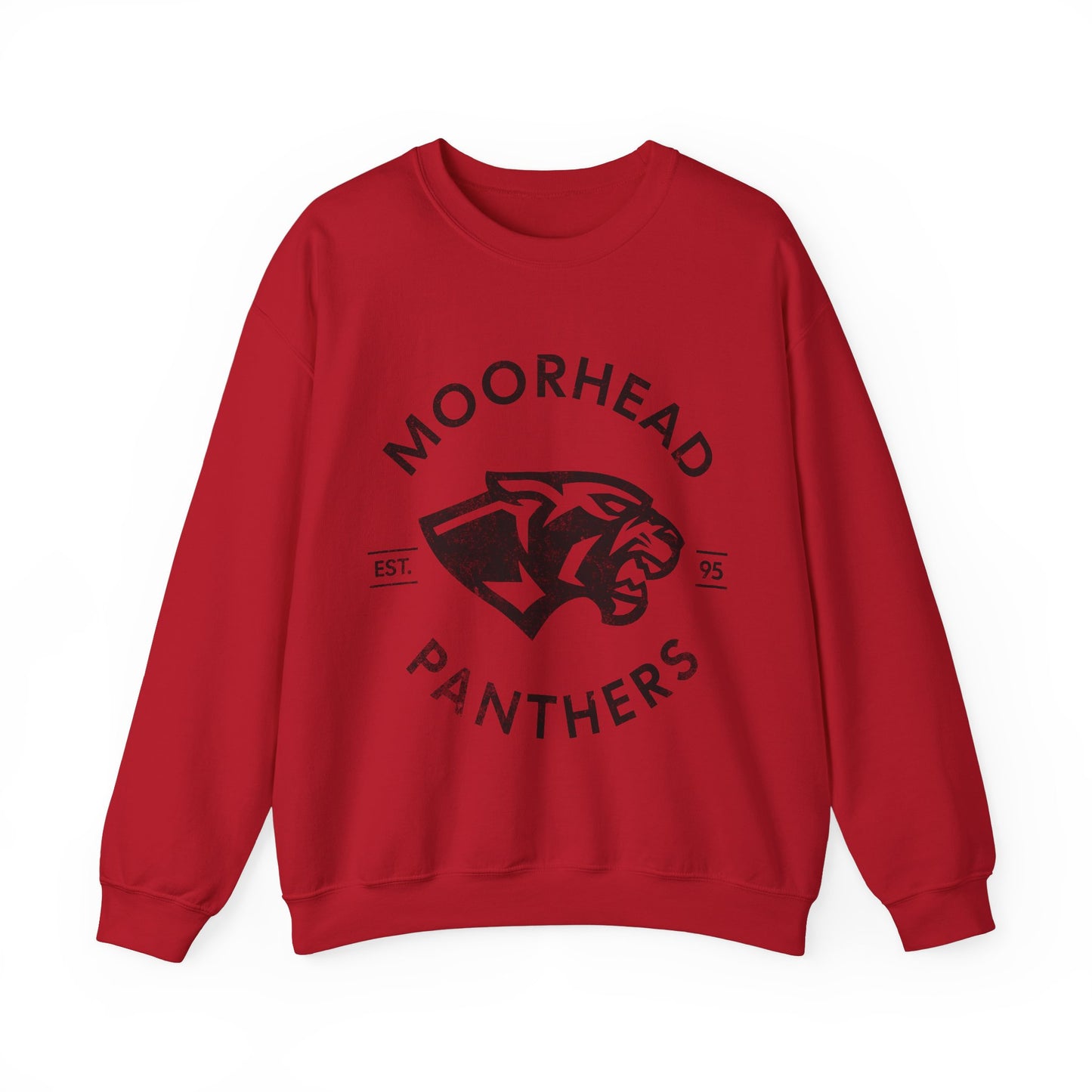 Moorhead Panthers Circle Sweatshirt