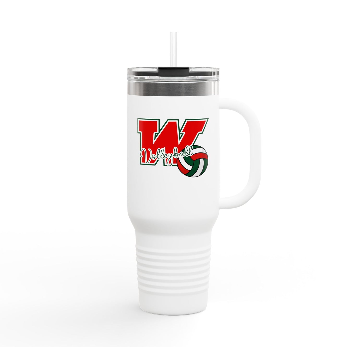 The Woodlands Volleyball 40 oz Insulated Travel Mug – Serve Up Hydration
