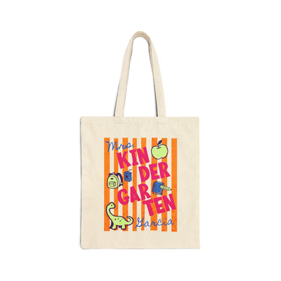 Personalized Kindergarten Teacher Tote Bag