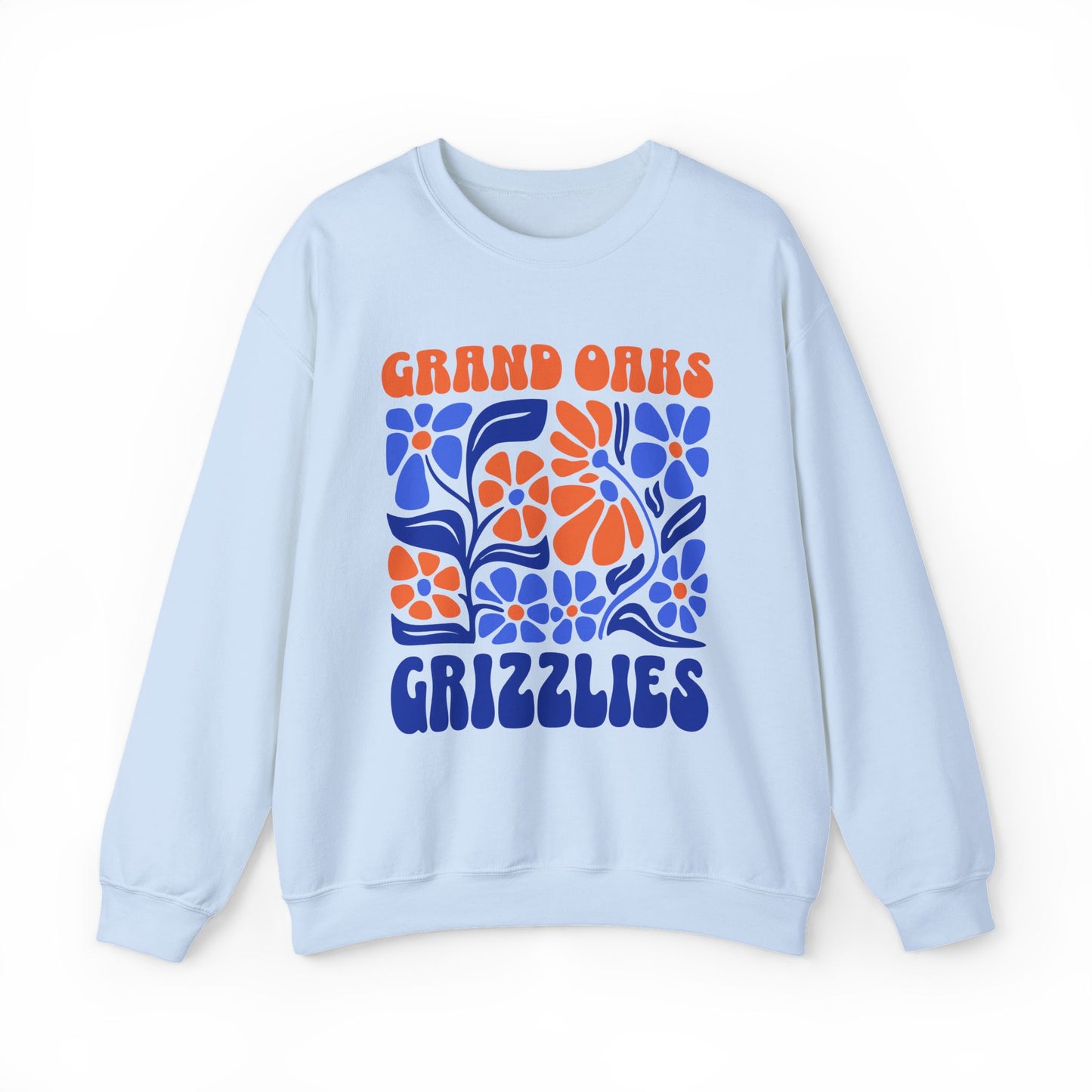 Boho Floral Grand Oaks Grizzlies Sweatshirt