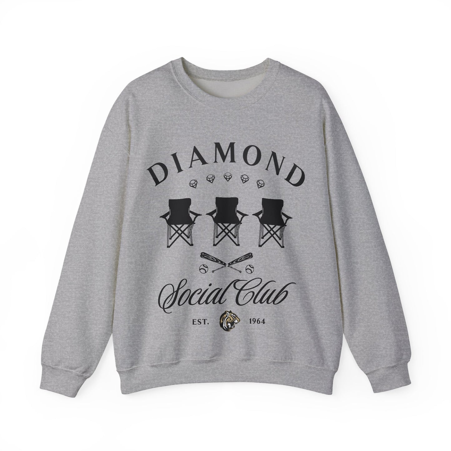 Diamond Social Club Sweatshirt - Conroe High School Baseball Team