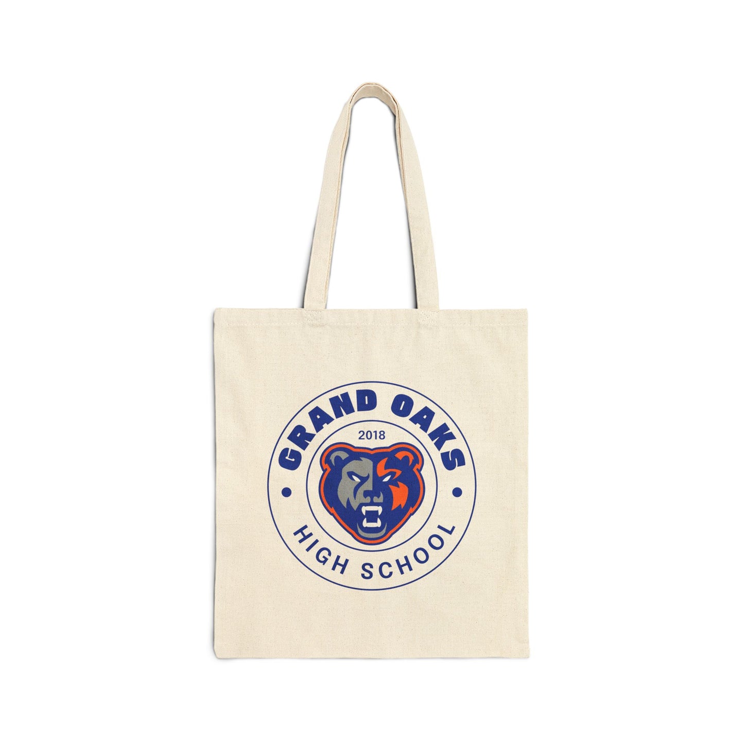 Grand Oaks High School - Vintage Canvas Tote Bag