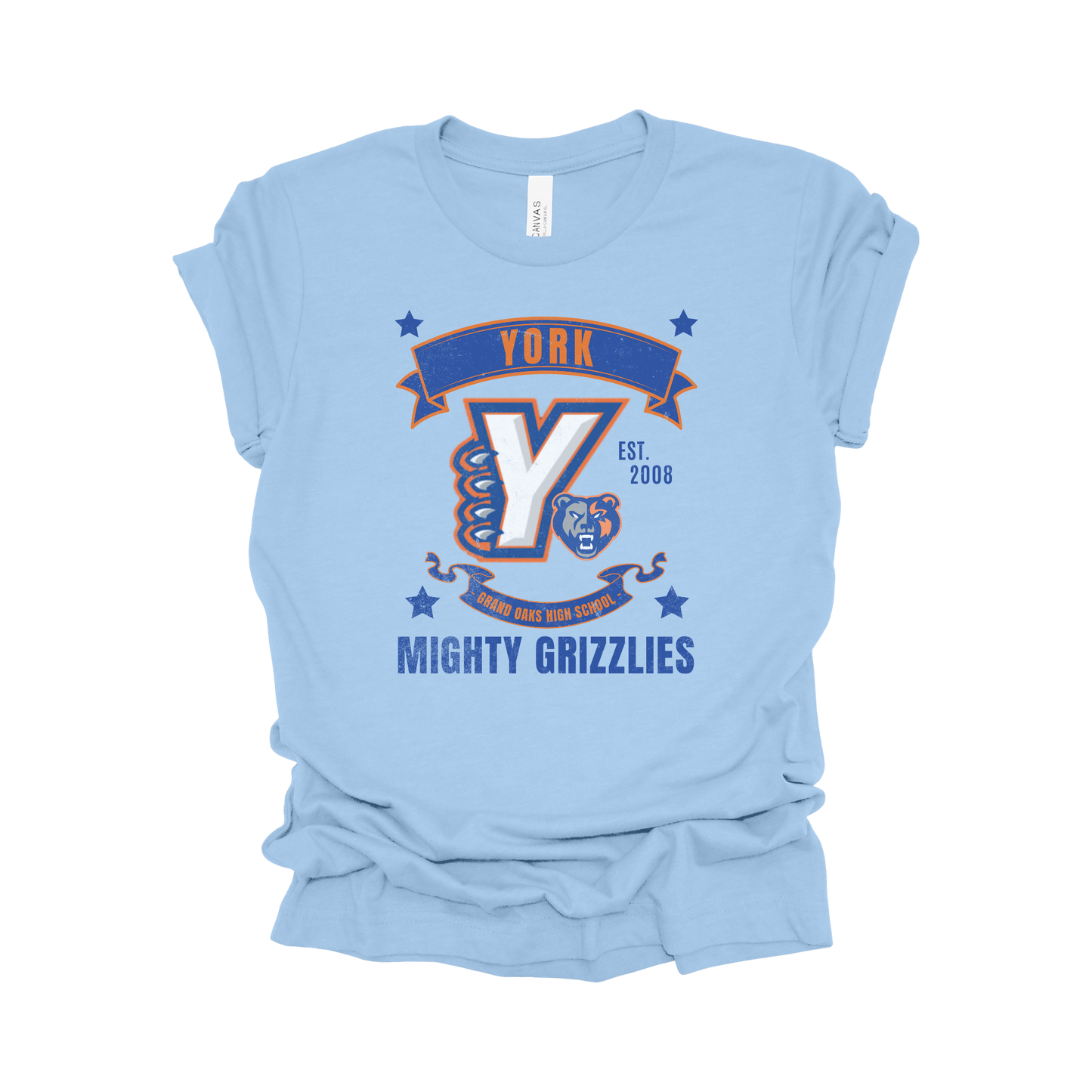 York Mighty Grizzlies Feeder T-Shirt