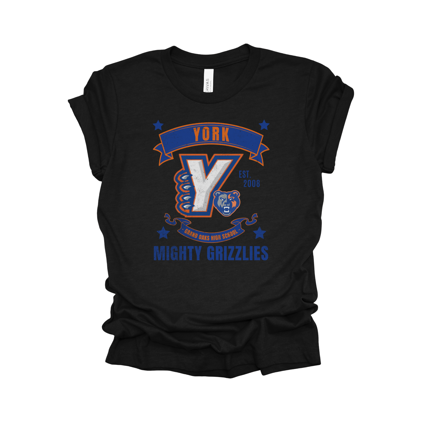 York Mighty Grizzlies Feeder T-Shirt