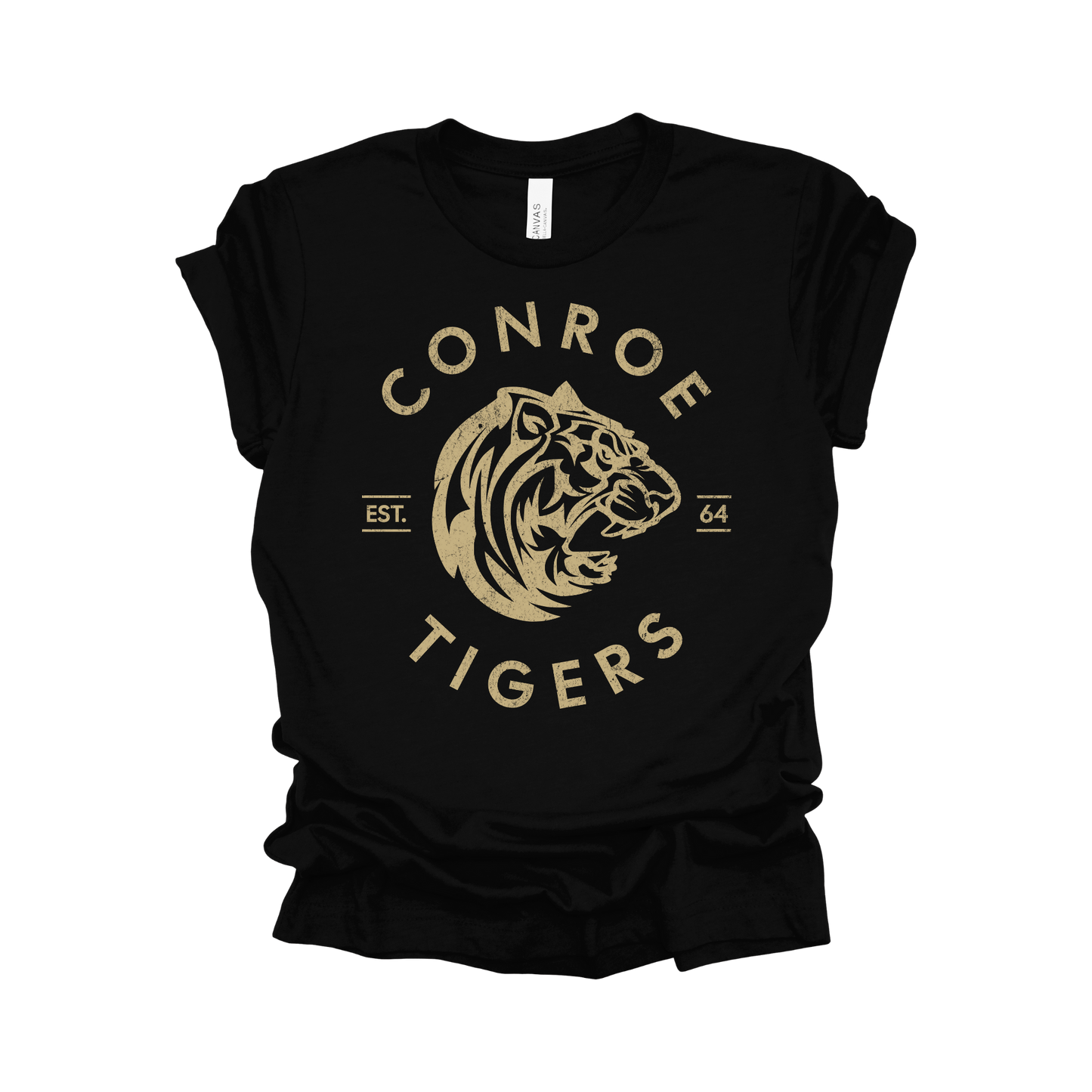 Conroe High School Circle T-Shirt