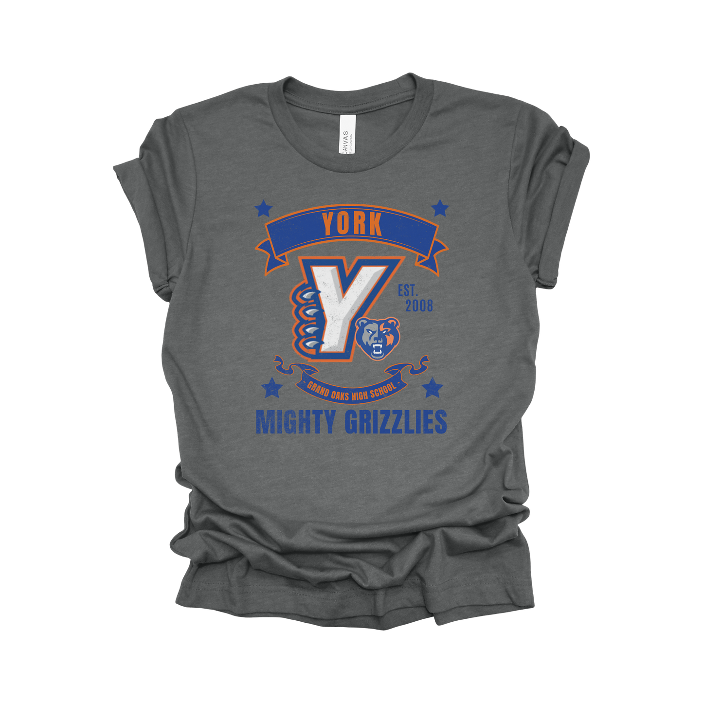 York Mighty Grizzlies Feeder T-Shirt