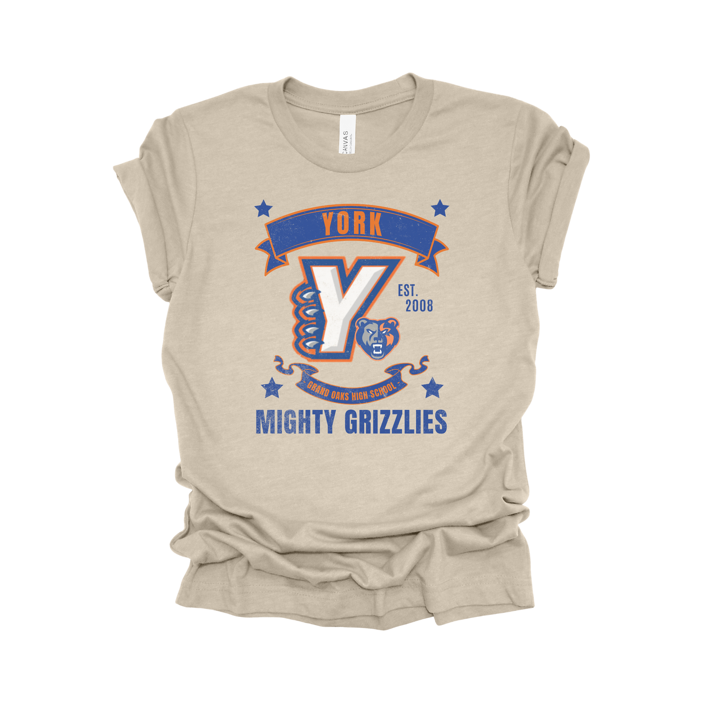 York Mighty Grizzlies Feeder T-Shirt