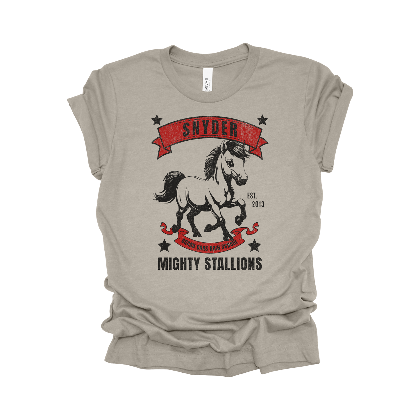 Snyder Elementary to Grizzly Pride | Grand Oaks Feeder Zone T-Shirt | School Spirit Wear