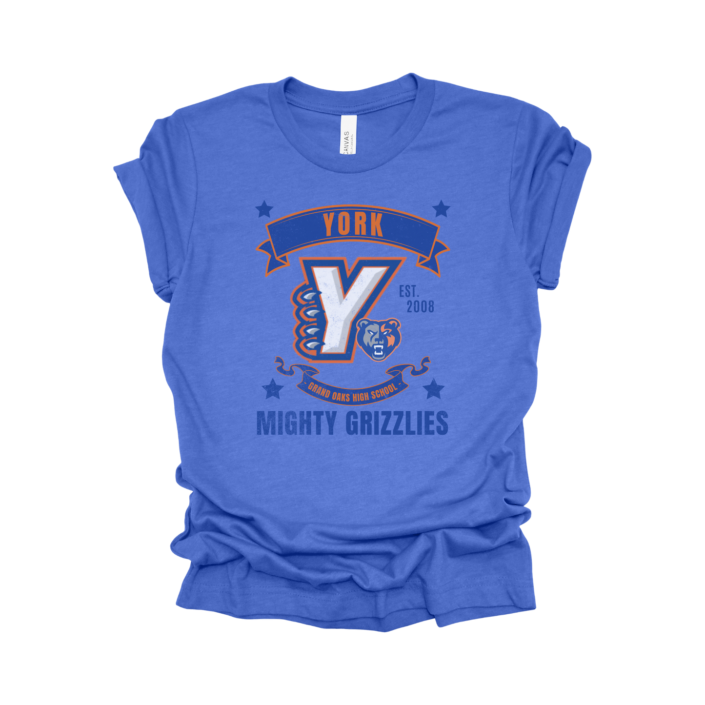 York Mighty Grizzlies Feeder T-Shirt