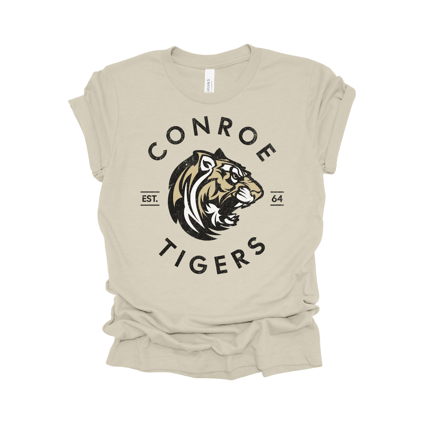 Conroe High School Circle T-Shirt