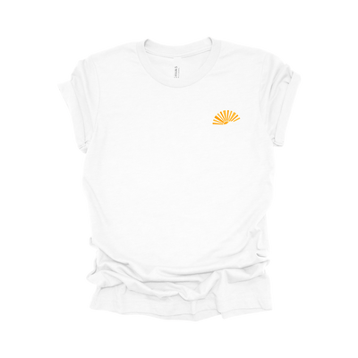 Orange Rays, Grizzly Ways Spirit Tee | Grand Oaks High School Orange Vibes Collection
