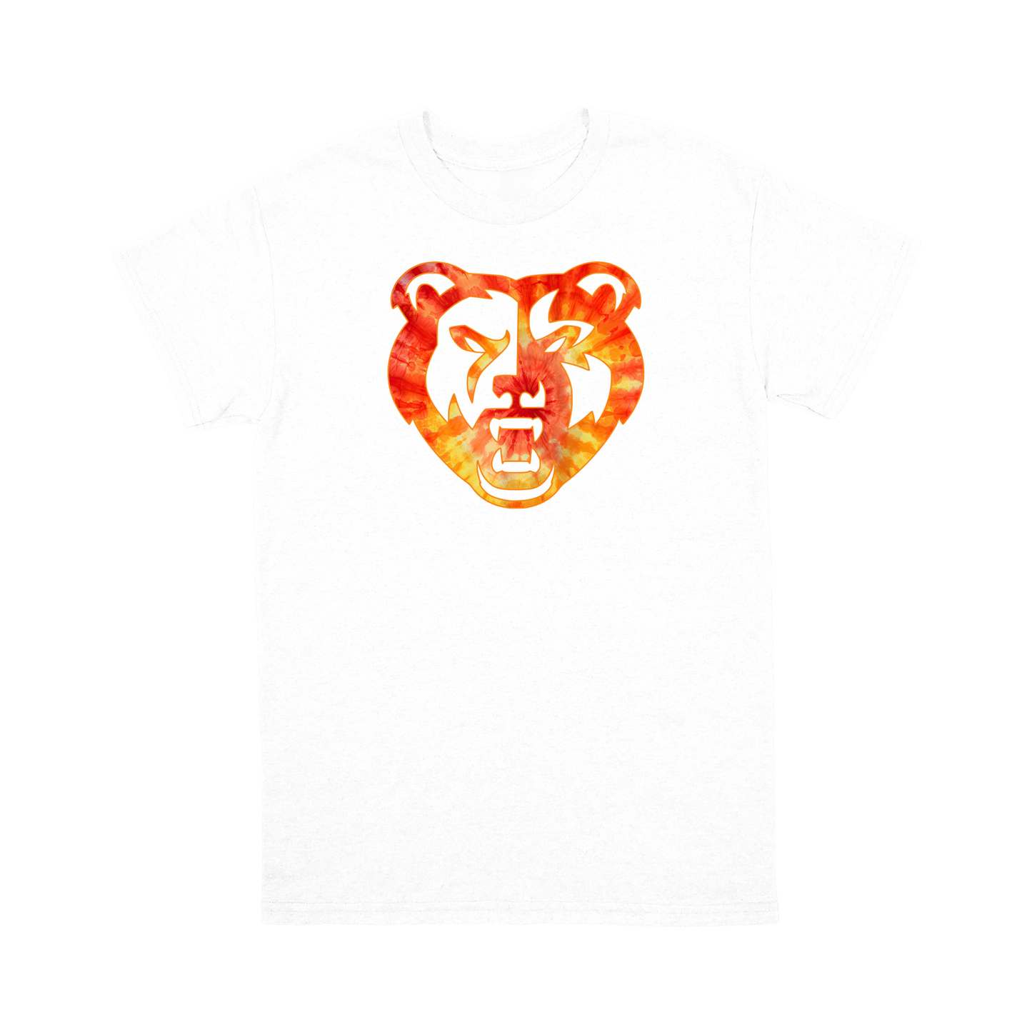 Grizzly Spirit Tie-Dye Tee | Grand Oaks Orange Vibes Collection