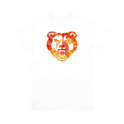 Grizzly Spirit Tie-Dye Tee | Grand Oaks Orange Vibes Collection