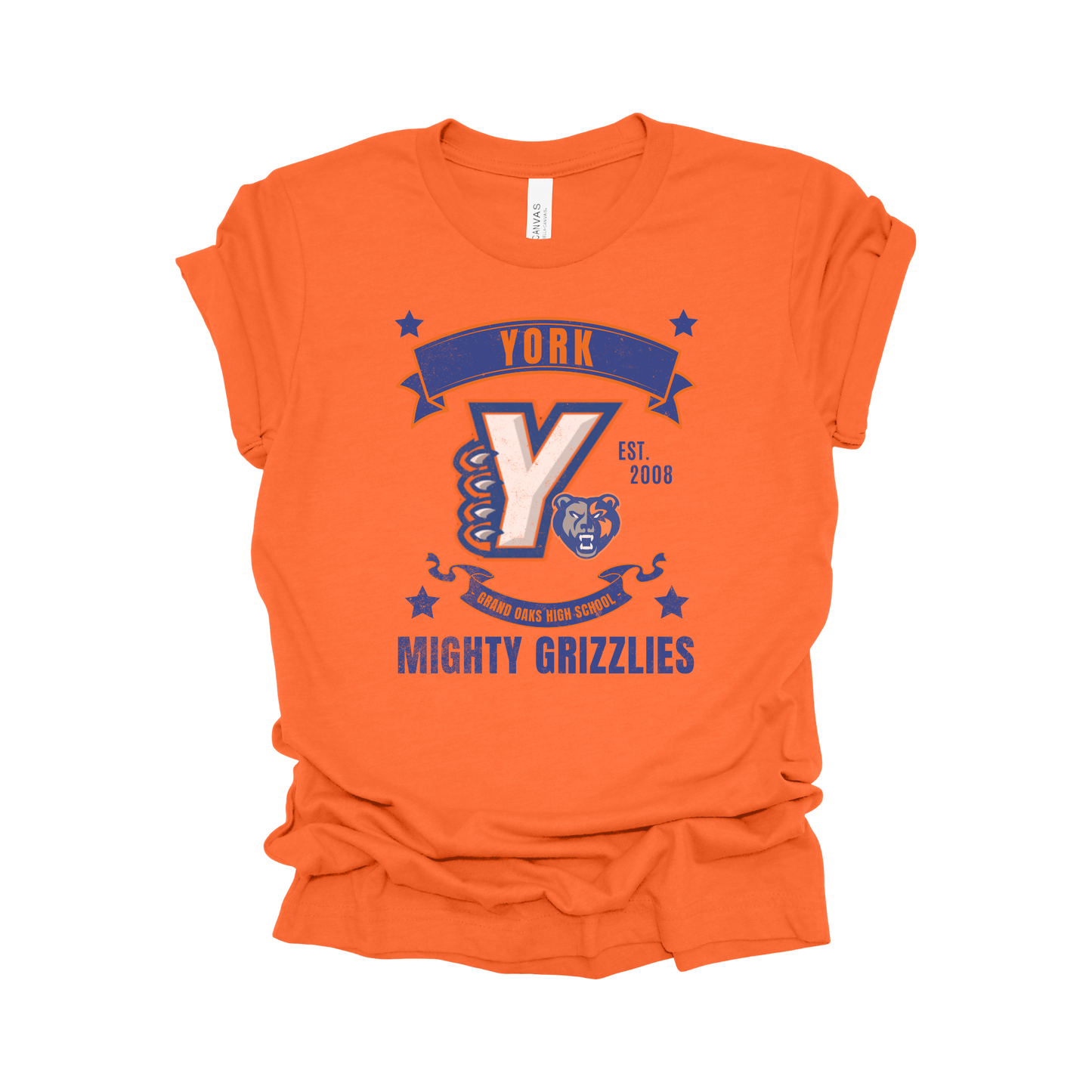 York Mighty Grizzlies Feeder T-Shirt