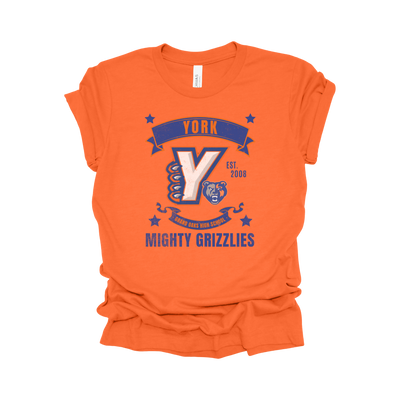 York Mighty Grizzlies Feeder T-Shirt