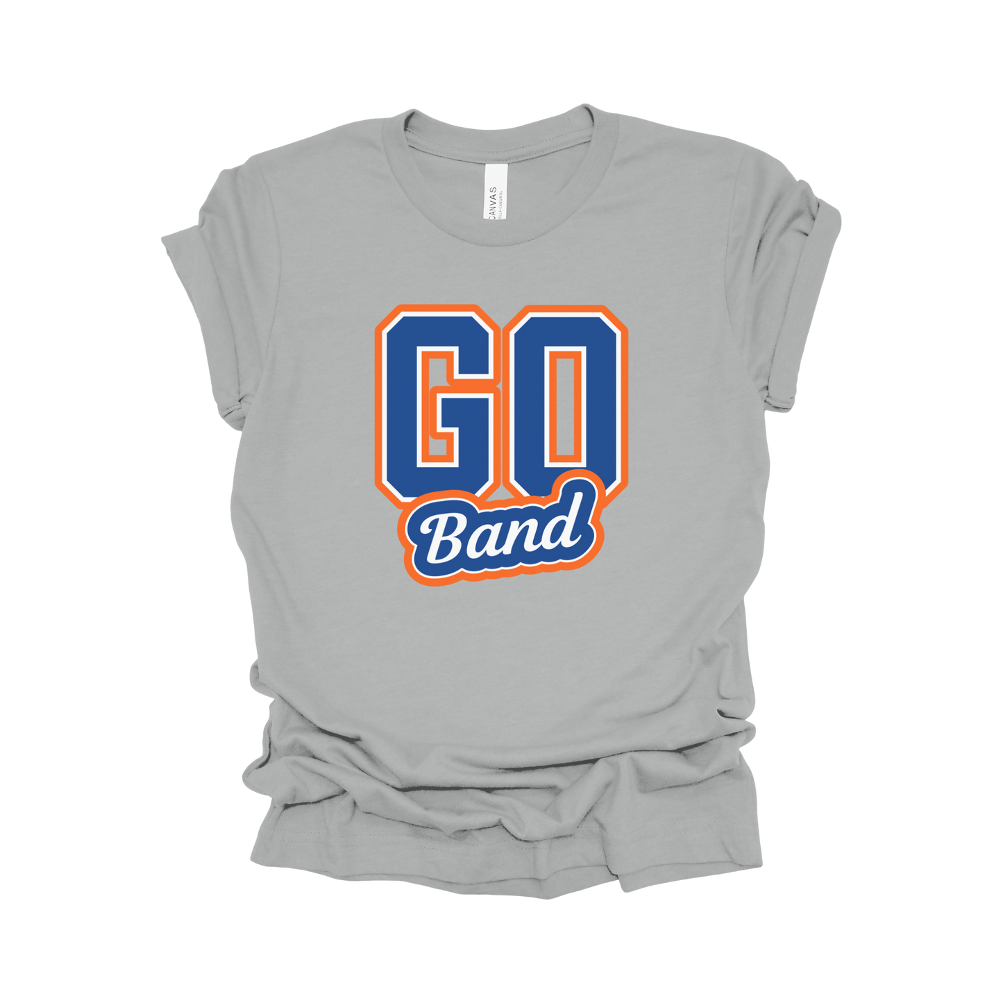 Grand Oaks Band “GO” T-Shirt – Bright & Bold Spirit Wear