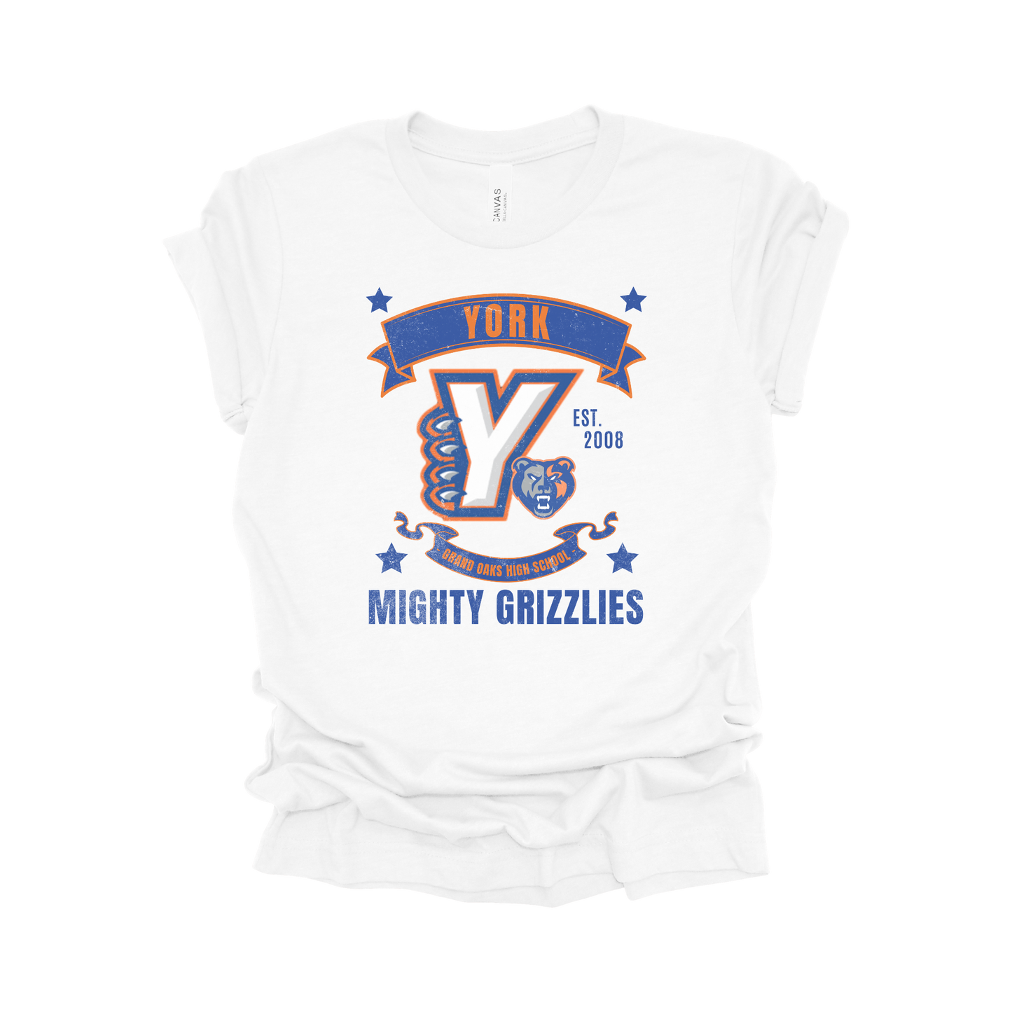 York Mighty Grizzlies Feeder T-Shirt