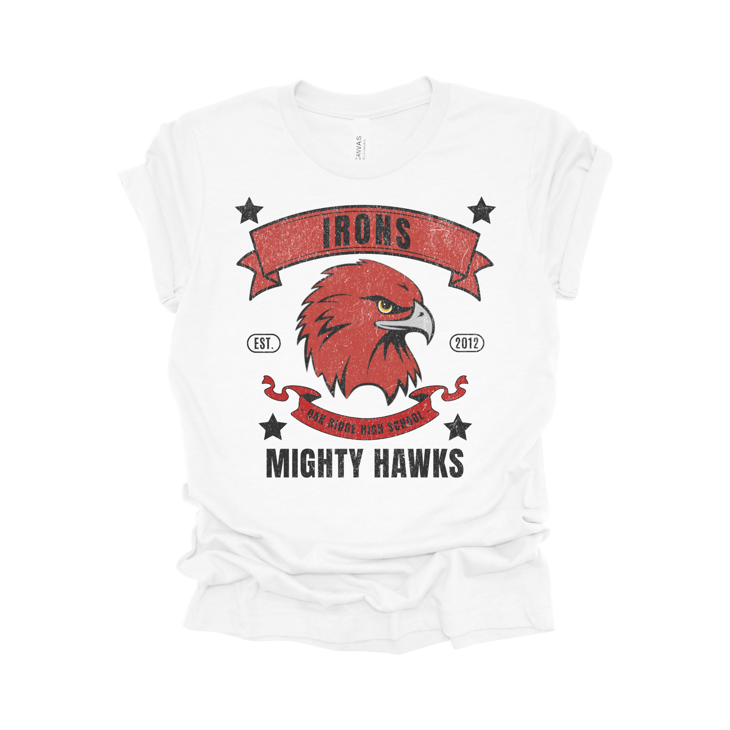 Irons Junior High Hawks Feeder T-Shirt