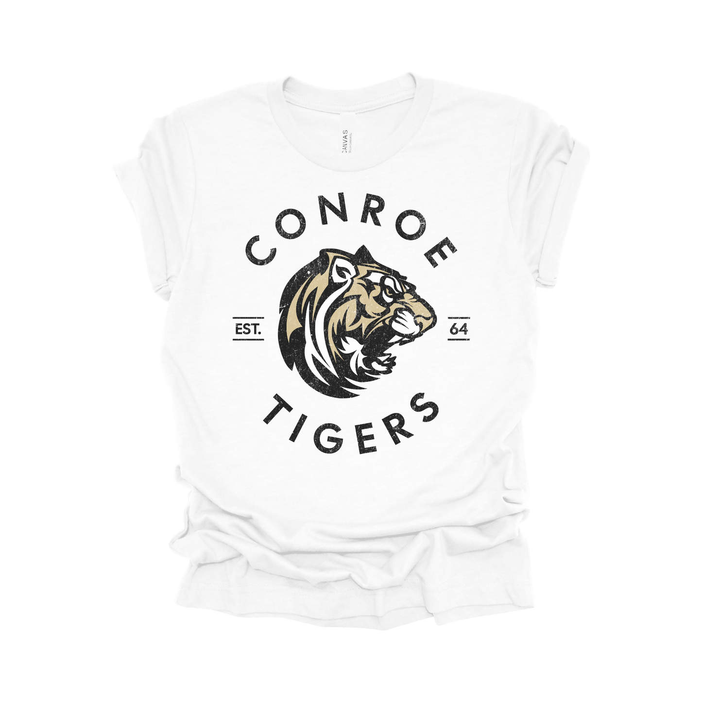 Conroe High School Circle T-Shirt