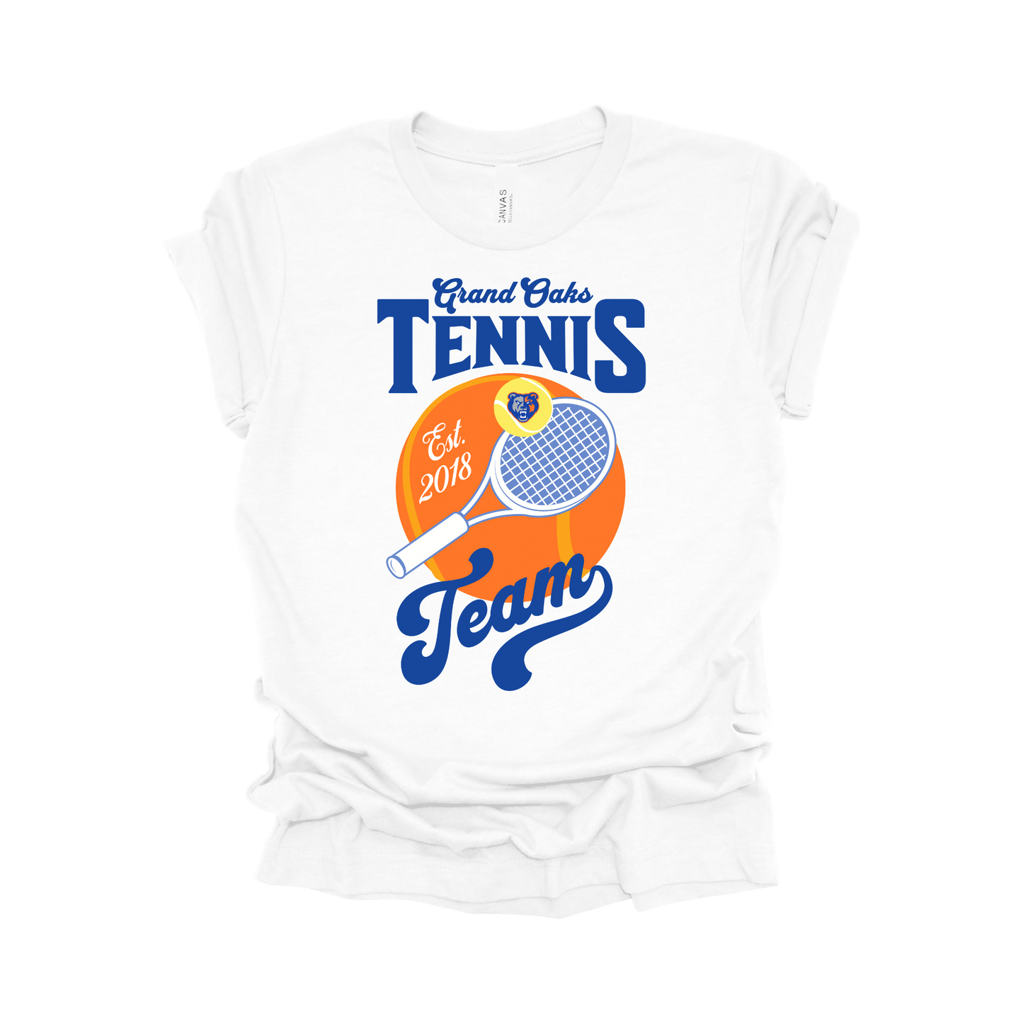 Grand Oaks Grizzlies Tennis Team T-Shirt