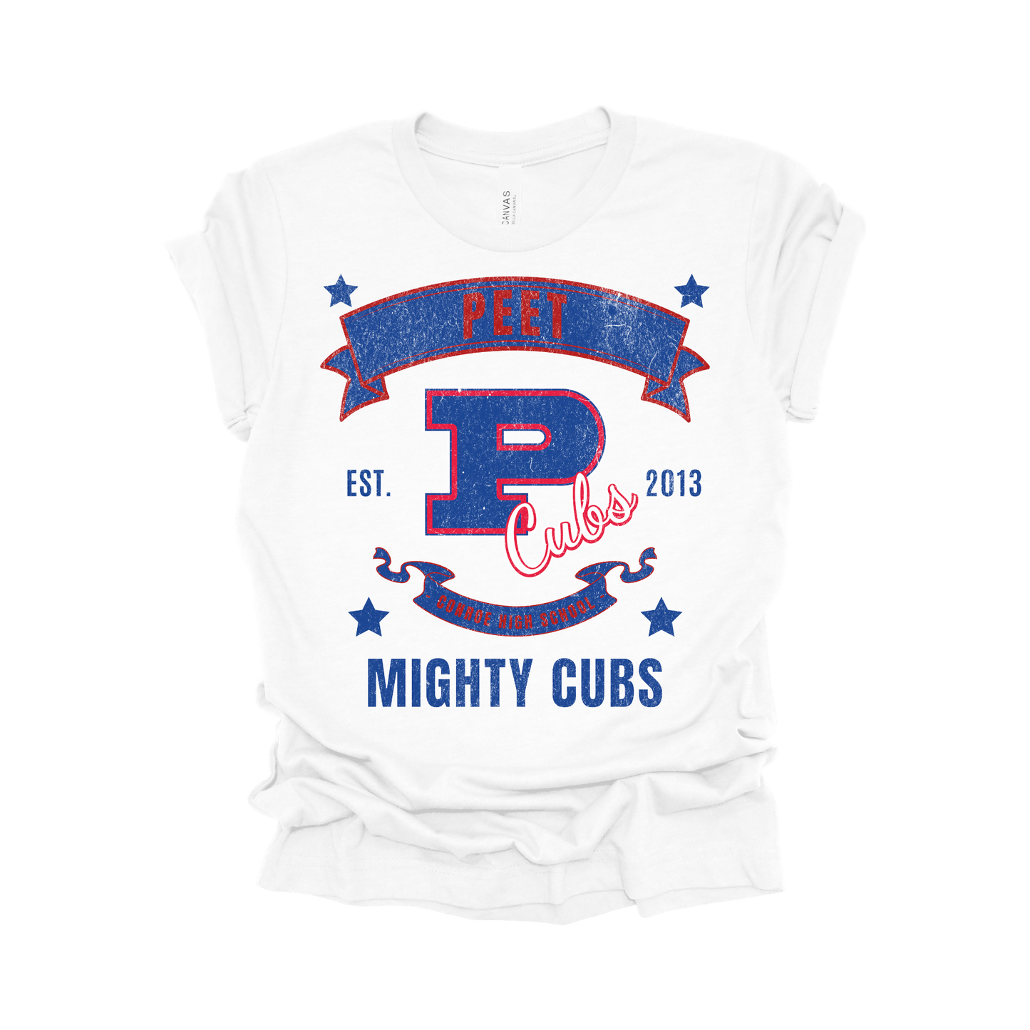Peet Junior High Feeder Zone T-Shirt | Conroe ISD Spirit Wear for Students & Fans
