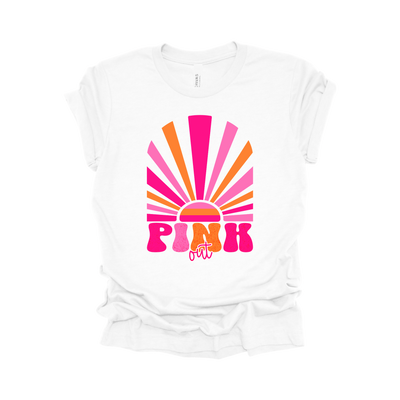 Pink Out Breast Cancer Awareness Support T-Shirt