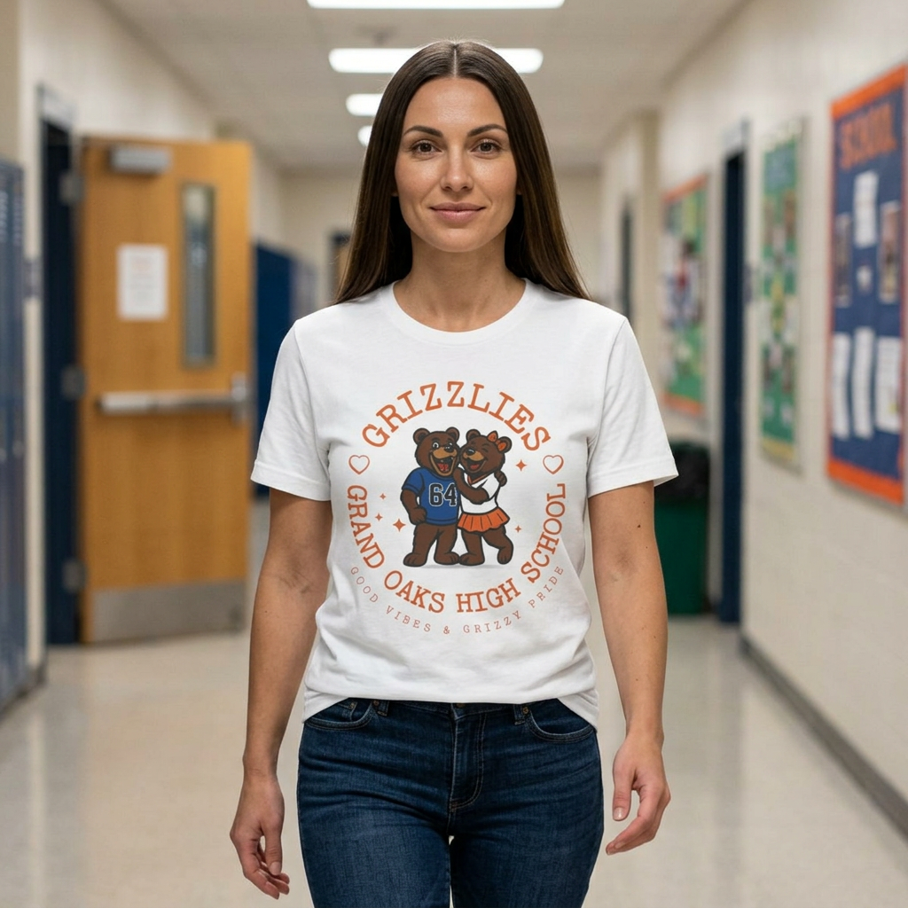 Grand Oaks Grizzlies Mascot Collection