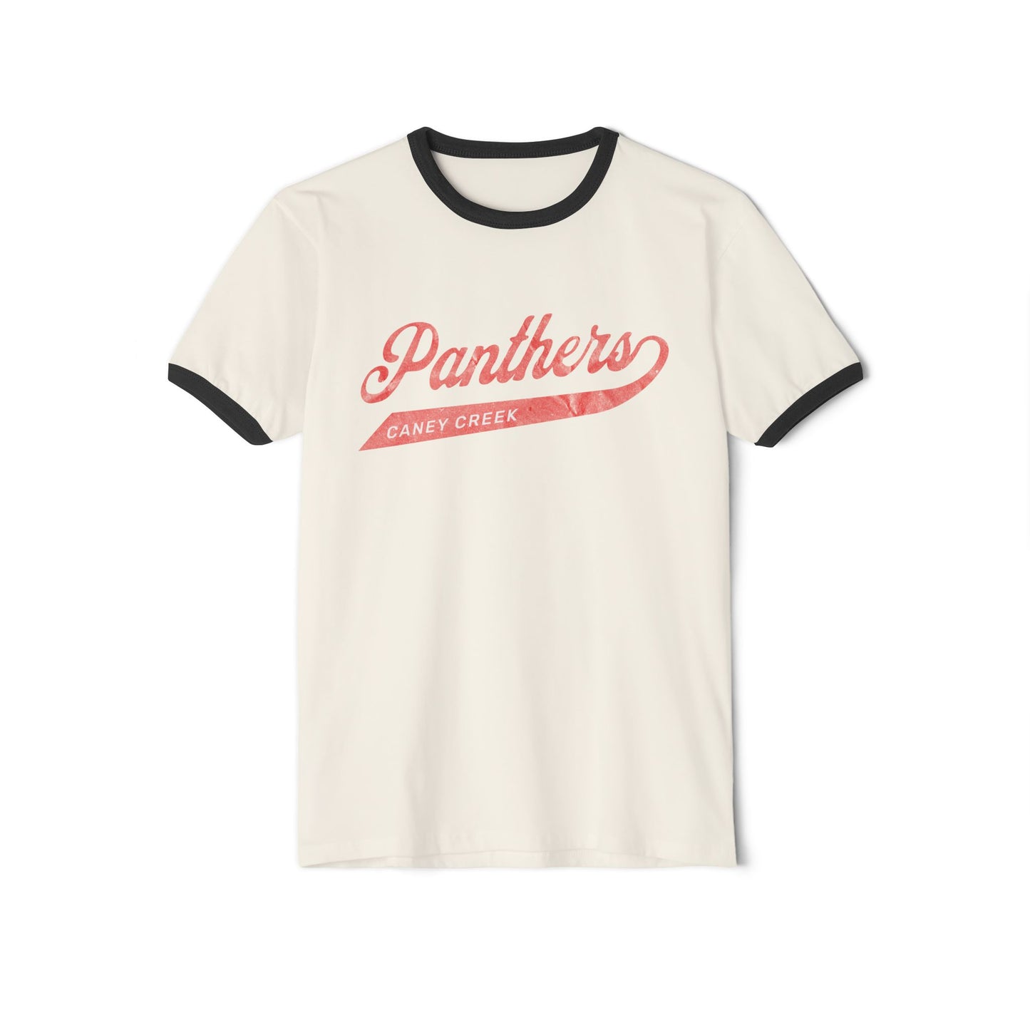 Panthers Ringer Tee – Vintage Vibes, Spirit Ready
