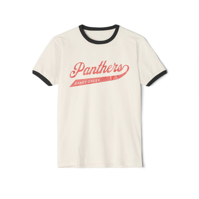 Panthers Ringer Tee – Vintage Vibes, Spirit Ready