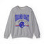 Grand Oaks High School Vintage Football Sweatshirt | Grizzly Spirit Wear | Retro Game Day Pullover