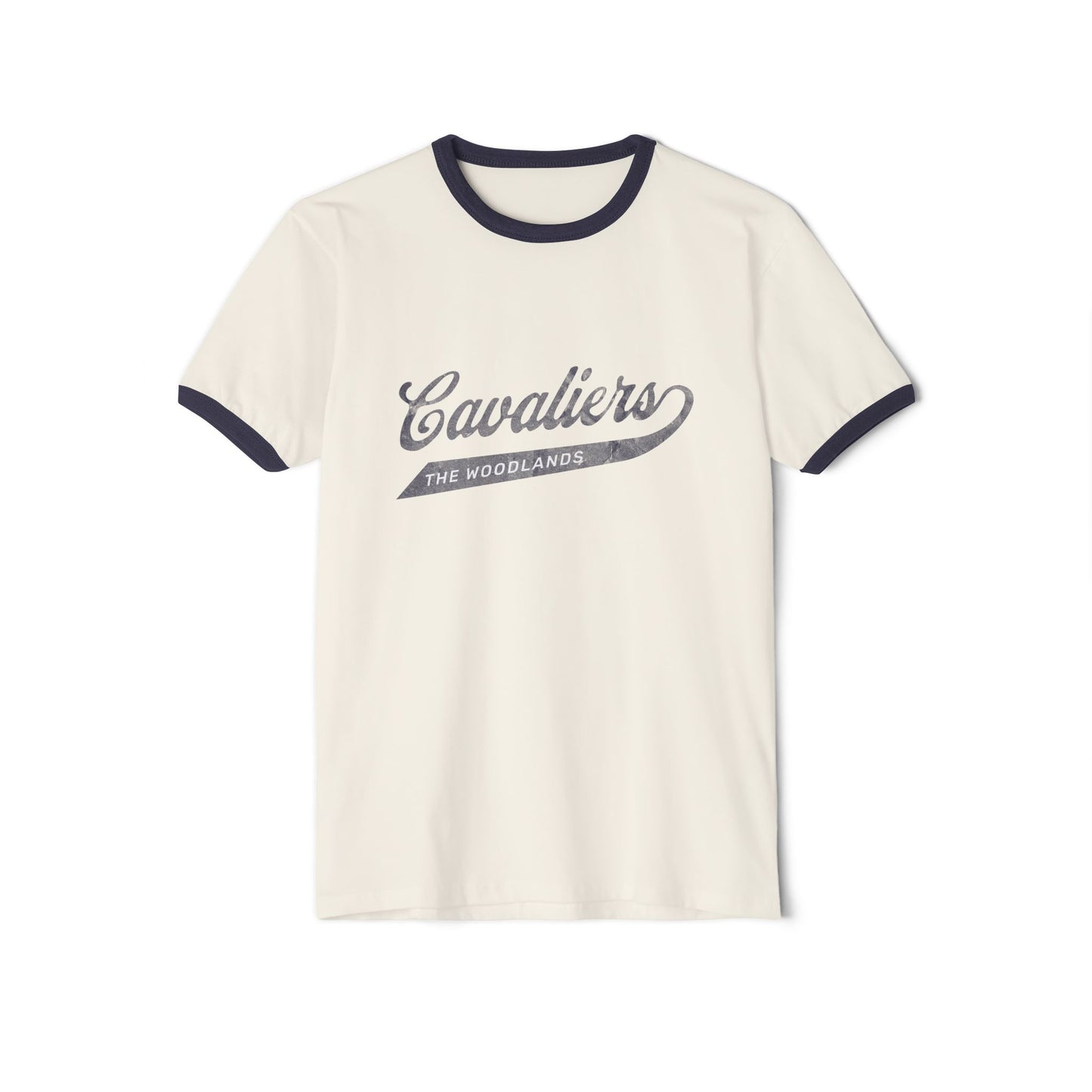 Cavaliers Ringer T-Shirt – College Park Retro Spirit Tee