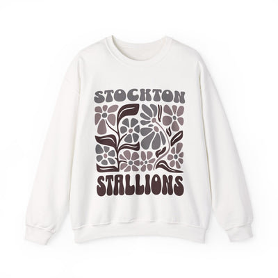 Boho Floral Stockton Stallions Sweatshirt