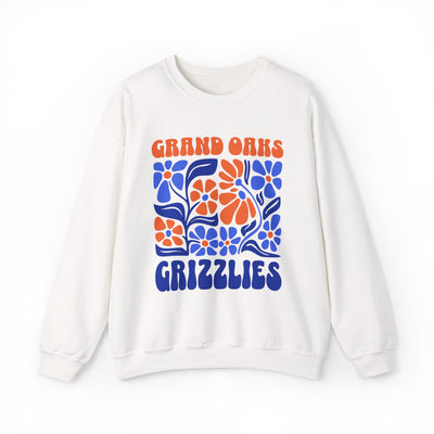 Boho Floral Grand Oaks Grizzlies Sweatshirt